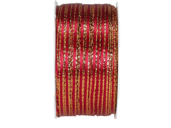 ROTOLO DOUBLE FACE SATIN 3 MM/50M bordeaux