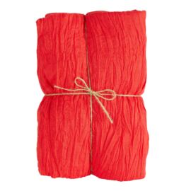 TELO CHIFFON CM 90X MT 3 ROSSO