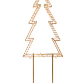 ALBERO STILIZZATO DI NATALE SU BASE CM 160 CON 4800 MICROLED