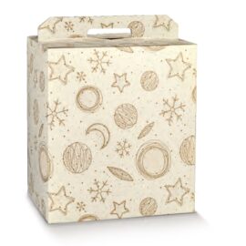 SCATOLA PANETTONE/BOTTIGLIA MM 280X200XH350 WHITE UNIVERSE SCATOLA PANETTONE/BOTTIGLIA MM 280X200XH350 WHITE UNIVERSE