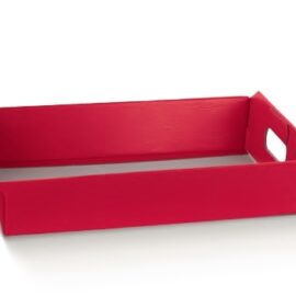SCATOLA CESTO I.400X300X120 FIBRA ROSSA SCATOLA CESTO I.400X300X120 FIBRA ROSSA
