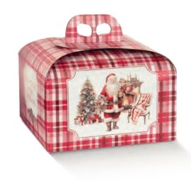 SCATOLA PANETT.245X245X130 SANTA'S HOME SCATOLA PANETT.245X245X130 SANTA'S HOME