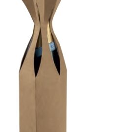 SCATOLA SACCOLO 1 BOTTIGLIA MM 90X330 AVANA SCATOLA SACCOLO 1 BOTTIGLIA MM 90X330 AVANA