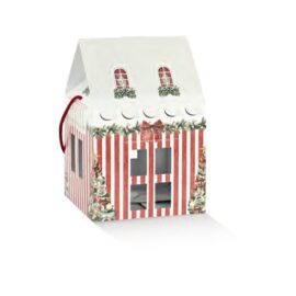 SCATOLA MAISON C/CO 200X200X180 MARKET ROSSO