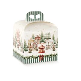 SCATOLA PANETT.200X200X180 MARKET VERDE a SCATOLA PANETT.200X200X180 MARKET VERDE a