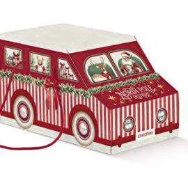 SCATOLA FURGONCINO C/CO 370X200X205 MARKET ROSSO SCATOLA FURGONCINO C/CO 370X200X205 MARKET ROSSO