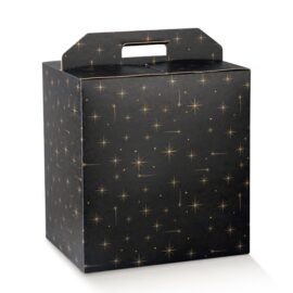 SCATOLA PANETTONE+BOTTIGLIA MM 430X240X345 CONSTELLAT. SCATOLA PANETTONE+BOTTIGLIA MM 430X240X345 CONSTELLAT.