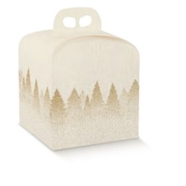 SCATOLA PANETTONE MM 200X200X180 WHITE FOREST SCATOLA PANETTONE MM 200X200X180 WHITE FOREST