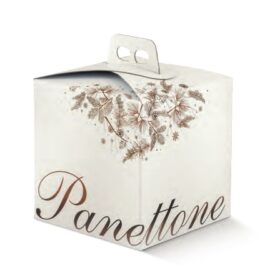 SCATOLA PANETTONE QUADRELLA MM 210X210XH220 DOLCE IDEA MARRONE a SCATOLA PANETTONE QUADRELLA MM 210X210XH220 DOLCE IDEA MARRONE a