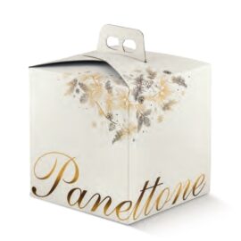 SCATOLA PANETTONE QUADRELLA MM 210X210XH220 DOLCE IDEA ORO a SCATOLA PANETTONE QUADRELLA MM 210X210XH220 DOLCE IDEA ORO a