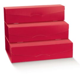 SCATOLA GIFT 2 BOTTIGLIA 340X180X90 FIBRA ROSSO SCATOLA GIFT 2 BOTTIGLIA 340X180X90 FIBRA ROSSO