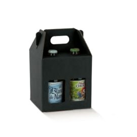 SCATOLA MINI BOX 4 130X130X210 KRAFT NERO LONG NECK SCATOLA MINI BOX 4 130X130X210 KRAFT NERO LONG NECK
