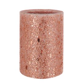 ROTOLO BRILLIANT TULLE CM 14X50MT RAME ROTOLO BRILLIANT TULLE CM 14X50MT RAME