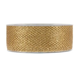 ROTOLO NASTRO XMAS NET MM40X30MT COPPER