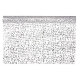 ROTOLO NET FOIL PRINT CM48X5MT SILVER