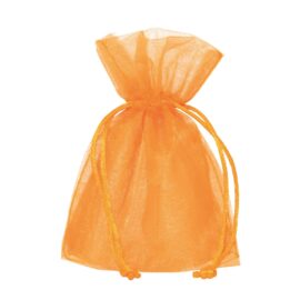 SACCHETTI ORGANZA PZ 10 AL PZ CM 17X24 ARANCIO SACCHETTI ORGANZA PZ 10 AL PZ CM 17X24 ARANCIO