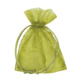SACCHETTI ORGANZA PZ 10 AL PZ CM 17X24 VERDE OLIVA SACCHETTI ORGANZA PZ 10 AL PZ CM 17X24 VERDE OLIVA