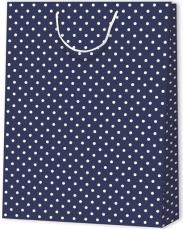 BORSA REGALO BLU POIS CM CM.18+10X23 AL PZ BORSA REGALO BLU POIS CM CM.18+10X23 AL PZ